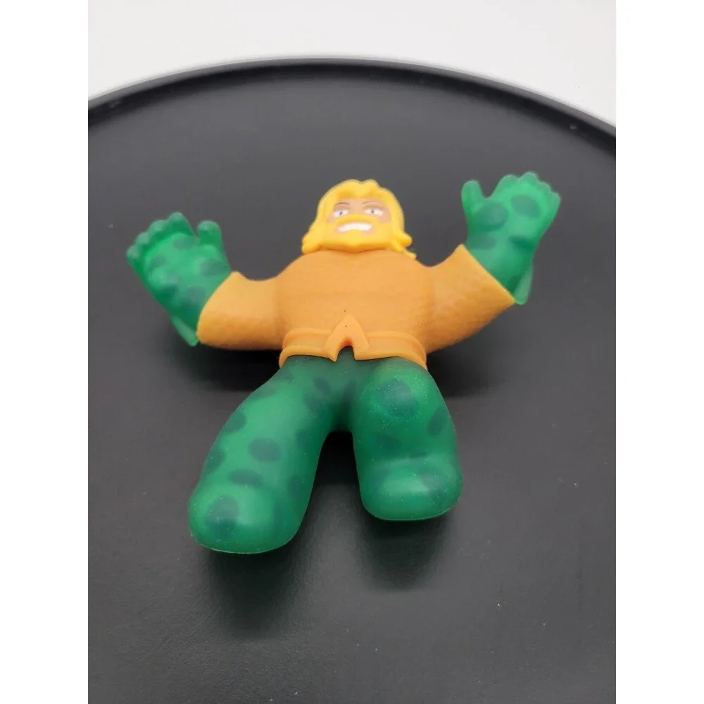 DC Heroes of Goo Jit Zu Hero Pack Aquaman  Squishy Stretchy  Heroes, 5